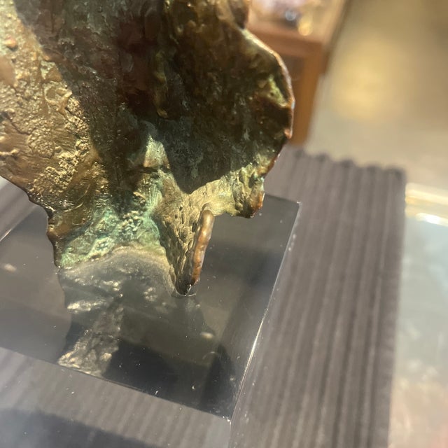 Abstract Abstract Original Woman in Bronze Sculopture by Kahlo For Sale - Image 3 of 9