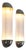 French Art Deco Wall Lights with Glass Rods attributed to Henri Petitot, France, 1920s, Set of 2 For Sale