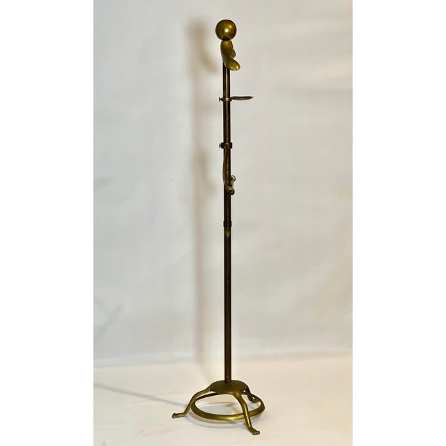 1960s Art Deco Solid Brass Clothing Valet Chairish