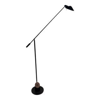 Robert Sonneman for Kovacs Feather Floor Lamp, Black For Sale