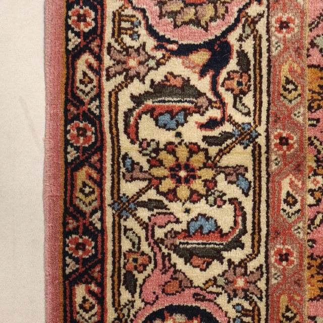 Tabriz Rug in Cotton and Wool For Sale - Image 6 of 8