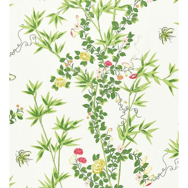 The House of Scalamandré Jardin De Chine Fabric, Spring For Sale