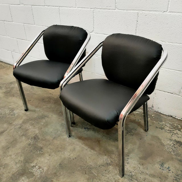 Animal Skin Vintage Leather Armchair from Girgi, Italy, 1970 For Sale - Image 7 of 10
