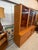 Drylund Vintage 1970s Dyrlund Danish Modern Teak Lighted Hutch & Bar Cabinet Wall Unit For Sale - Image 4 of 14