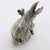 Brown Vintage Italian Handmade Silver and Brass Bunny with Carrot, Italy, 1970s For Sale - Image 8 of 13