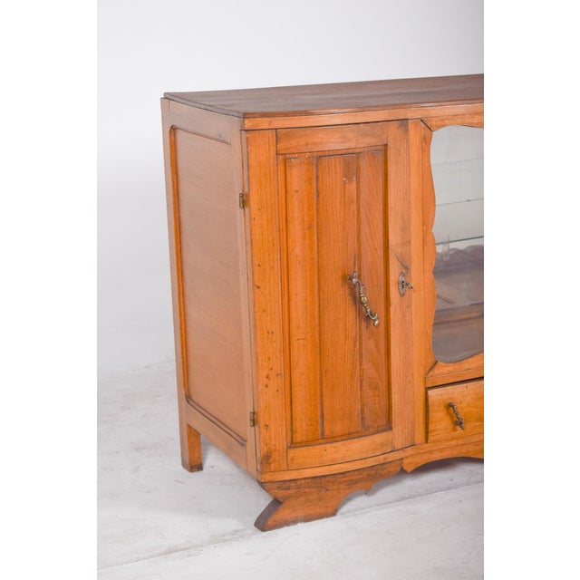 Vintage European Sideboard with Display Case, 1920s For Sale - Image 11 of 13