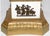 Vintage Large Baroque Style Candlestick Lamp Depicting Artemis and Her Followers For Sale - Image 4 of 18