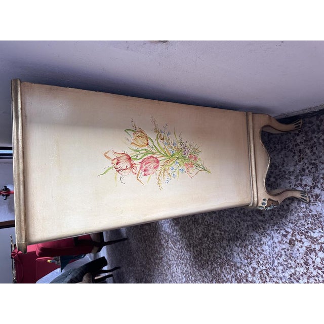 Baroque Venetian Painted Cabinet For Sale - Image 4 of 15