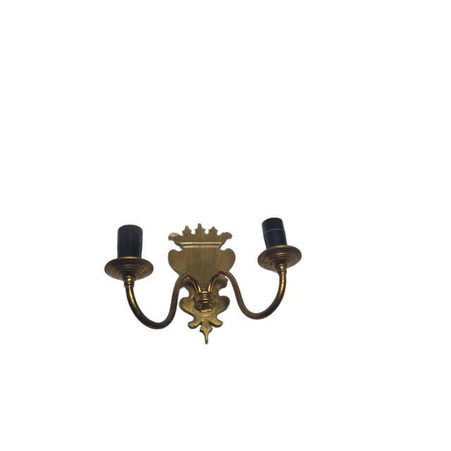 2-Armed Wall Lamp, Poland, 1970s For Sale - Image 6 of 10