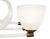 Mid-Century Art Deco Italian Murano Glass Reticello Chandelier, 1930 For Sale - Image 9 of 12