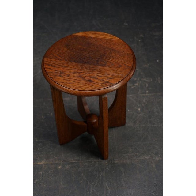 Wood Art Deco Side Table, 1930s For Sale - Image 7 of 12