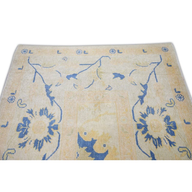 Vintage Turkish Rug 10'2" x 4' For Sale - Image 4 of 6