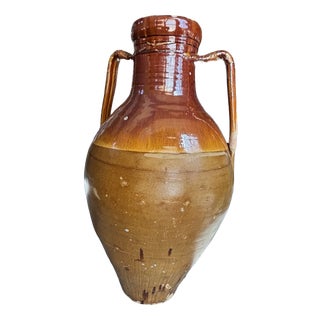 Antique Large Garden Capasone Apulian Jar, 1800 For Sale