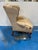 1990s Ethan Allen Vintage Leather Wing Chair For Sale - Image 5 of 9