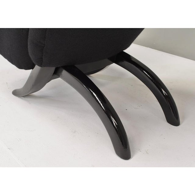 Wood Dutch Congo Chair by Theo Ruth for Artifort, 1950s For Sale - Image 7 of 16