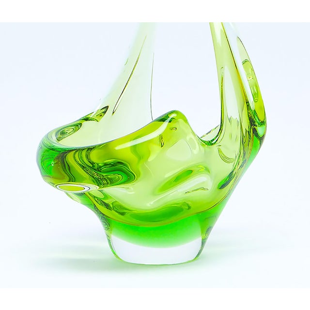 Platter by Miloslav Klinger for Zelezny Brod Glassworks, Czechoslovakia, 1960s For Sale - Image 10 of 13