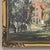 Asparagus Antique Framed Oil Painting on Canvas Signed DeMeer ~ 'View of Bruges' For Sale - Image 8 of 15