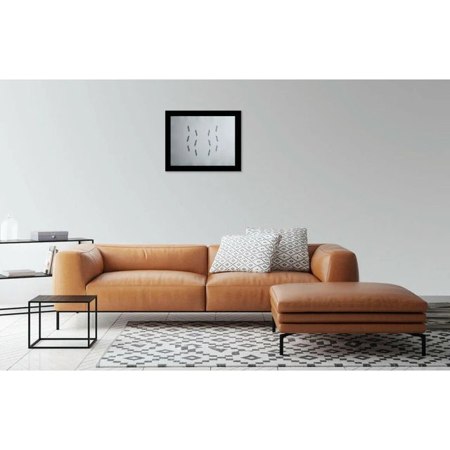 Contemporary Tess Jaray From Encounter 4 Hand Signed Etching For Sale - Image 3 of 4