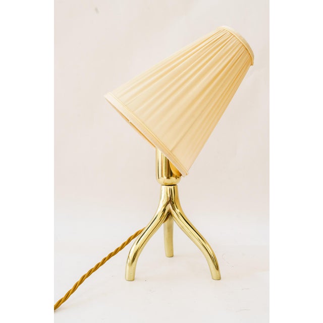 Table Lamp with Fabric Shade by Rupert Nikoll, 1950s For Sale - Image 12 of 17