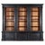 English Ebonised Mahogany Breakfront Library Bookcase, 1870 For Sale - Image 15 of 15