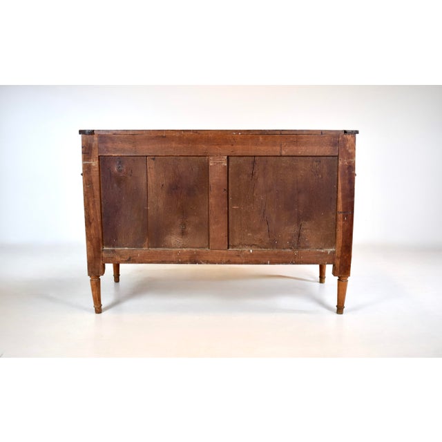 19th Century French Directoire Commode in Yew Wood, Neoclassical Style For Sale - Image 14 of 16