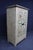 Primitive Painted Pine Linen Press With Floral Decoration For Sale - Image 14 of 16