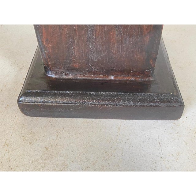 Large Modern Abstract Wood Sculpture For Sale - Image 3 of 17