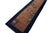 1920s 1920s Antique Brown Open Field Wool Floral Peking Chinese Hallway Runner Rug For Sale - Image 5 of 7