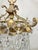 Mid 20th Century Italian Gold Layered Chandelier With Rosettes For Sale In New York - Image 6 of 7