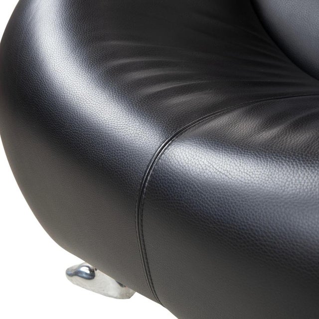 Leolux Papageno Leather Chair from Leolux For Sale - Image 4 of 15