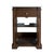 Rachelle 24 in. W Rectangular Wood & Marble Bathroom Vanity with Storage, Natural Walnut For Sale In Chicago - Image 6 of 11