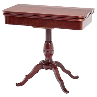 Antique German Game Table For Sale