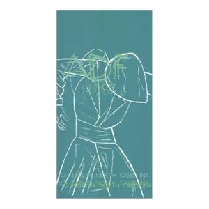 1987 Alex Katz 'American Dance Festival 1987' Pop Art Green,White,Yellow USA Serigraph