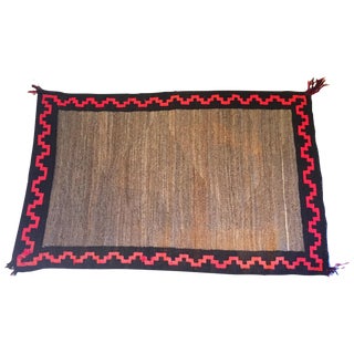 Authentic Vintage Navajo Rug - 2′7″ × 4′3″ For Sale