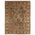Antique Bakshaish Carpet, Oriental Persian Handmade in Tan Brown, Blue and Red For Sale - Image 12 of 18