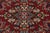 Red Karastan Red Field Oriental 4’3” X 6’ Wool Area Rug For Sale - Image 8 of 16