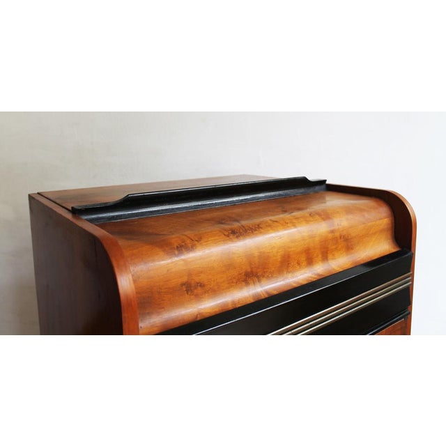 Vintage Wooden Cabinet, 1950s For Sale - Image 15 of 16