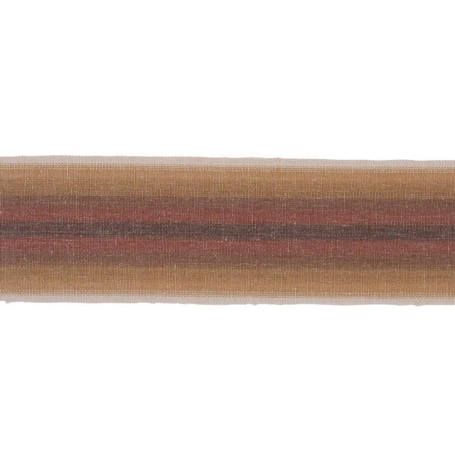 This cotton-linen faille tape has a lovely ribbed texture and unique ombré effect. At 3½ inches wide, Sunset Tape gives...