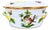 Herendi Rothschild Porcelain Bowl with Lemon Knob, 1990s For Sale