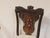 French Style Antique Mahogany Armchair & Single Chair Mother of Pearl For Sale - Image 4 of 6