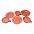 Vintage Burnt Orange Branchell Color Flyte Dishes- 6 Pieces For Sale