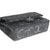 Black Denim Sequin CC Medium Classic Double Flap Bag For Sale In New York - Image 6 of 9