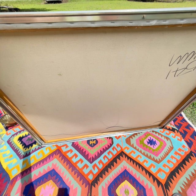 Mid Century Monumental Landscape Painting by Lee Reynolds For Sale - Image 10 of 13