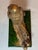 Mid-Century James Mont Style Bespoke Hand Gilt & Faux Malachite "Monkey Business" Art Sculpture / Business Card Holder - Newly Painted For Sale - Image 12 of 12