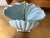 Sky Blue Sky Blue Ceramic Shell Lamp & Shade, C1970 For Sale - Image 8 of 18