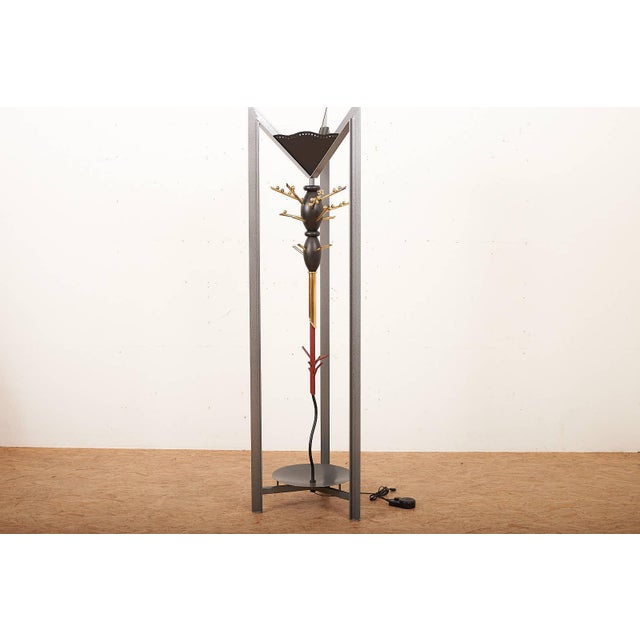 Light Tree with Black Painted Sheet Metal by Bořek Šípek for Vitra, 1988 For Sale - Image 9 of 9