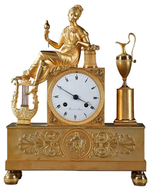 Empire Pendulum The Spinner Clock by Rossel in Rouen