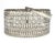 Vintage International Silver Silver-Plated Oval Pierced Basket With Swing Handle — Traditional / English Country / Cottage For Sale - Image 11 of 13