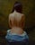 Back View 11 by Mark Bradley Schwartz | Oil on Linen Painting of a nude woman from the back For Sale