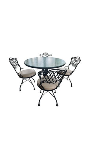 1972 Woodward Wrought Iron Patio Set